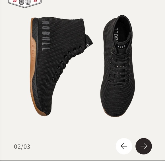 NOBULL Black and Gum High-Top Men's Shoes - 11.5 - Picture 4 of 7